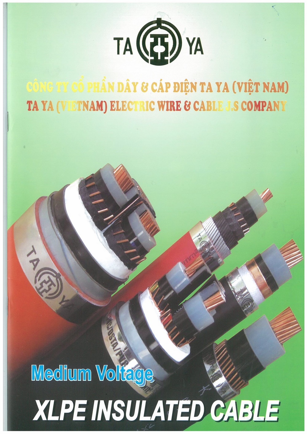 Catalogue Dây cáp điện TAYA - Trung thế
